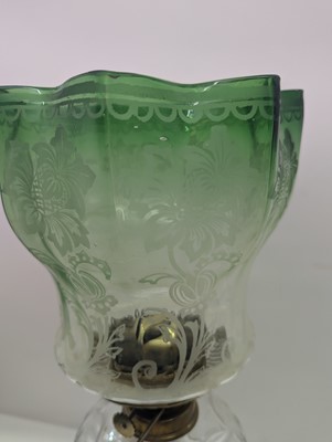 Lot 281 - Two Victorian oil lamps