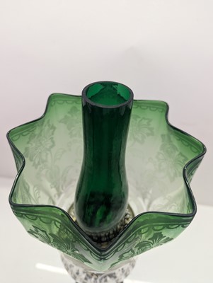 Lot 281 - Two Victorian oil lamps