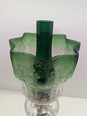 Lot 281 - Two Victorian oil lamps