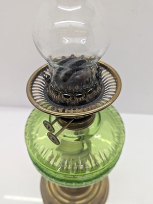 Lot 281 - Two Victorian oil lamps