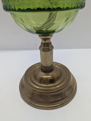 Lot 281 - Two Victorian oil lamps
