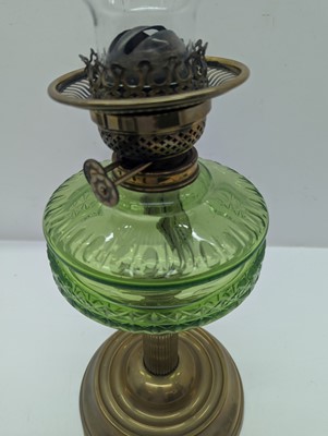 Lot 281 - Two Victorian oil lamps