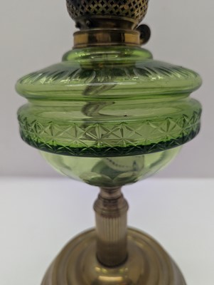 Lot 281 - Two Victorian oil lamps