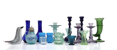 Lot 264 - A collection of coloured glass