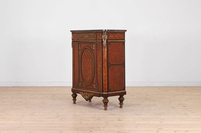 Lot 104 - A Louis XVI-style kingwood, amaranth, parquetry and gilt-metal meuble d’appui