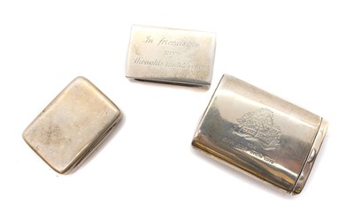 Lot 29 - A group of three silver items