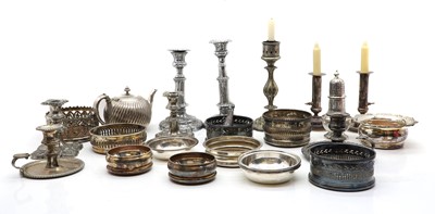 Lot 30A - A collection of silver-plated wares