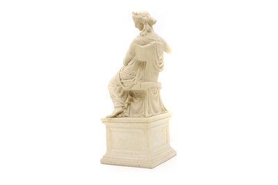 Lot 484 - A reconstituted marble figure