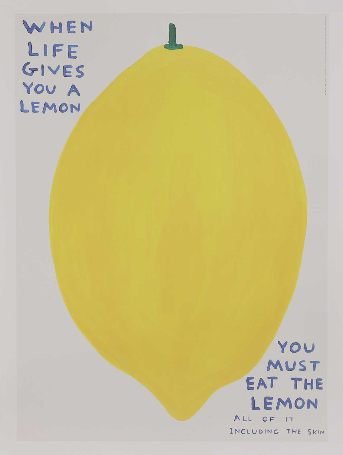 Lot 701 - David Shrigley (b.1968)