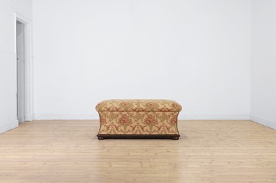 Lot 67 - An upholstered ottoman