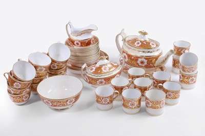 Lot 564 - A Regency Spode porcelain tea service