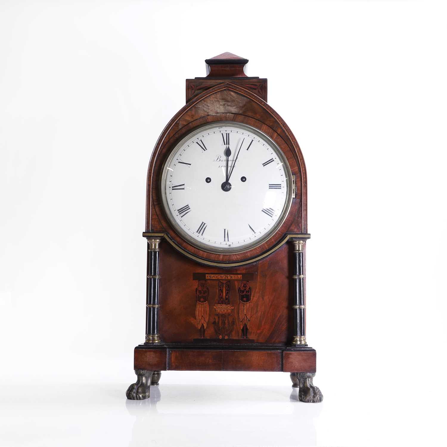 Lot 265 - A Regency mahogany bracket clock