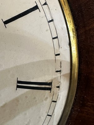 Lot 265 - A Regency mahogany bracket clock