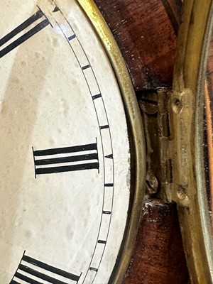 Lot 265 - A Regency mahogany bracket clock