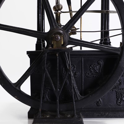 Lot 301 - A scale model of a single cylinder beam engine