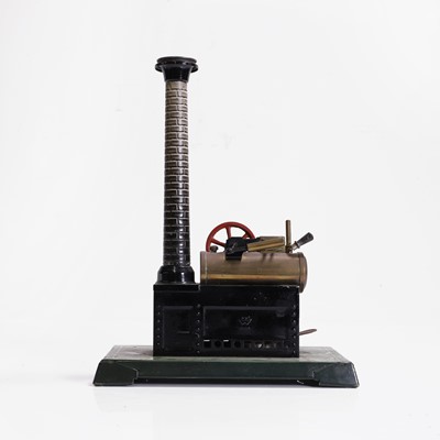 Lot 305 - A stationary spirit-fired live steam plant