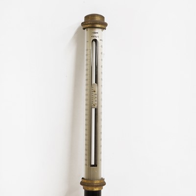 Lot 289 - A military-grade marine barometer with gimbal mount