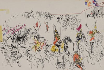 Lot 526 - Feliks Topolski RA (Polish-British, 1907-1989)