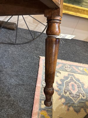 Lot 32 - A pair of Regency oak hall chairs