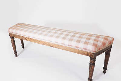 Lot 146 - A Regency faux rosewood window seat