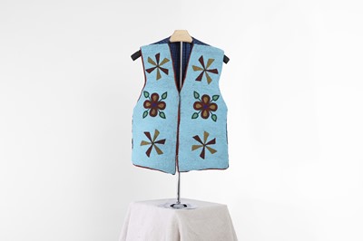 Lot 363 - A Native American beaded vest