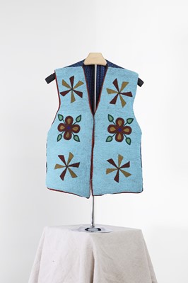 Lot 363 - A Native American beaded vest