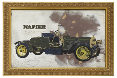 Lot 403 - A 'Napier' advertising sign