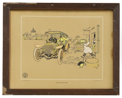 Lot 406 - A set of six 'Berliet' advertising prints, after Rene Vincent