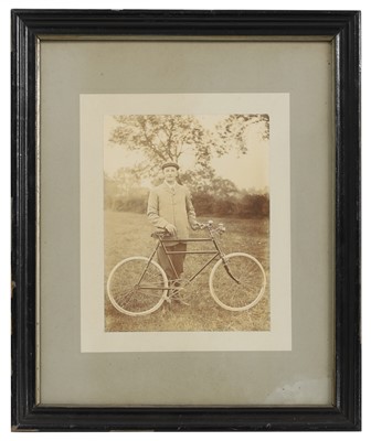 Lot 431 - Edwardian cyclists