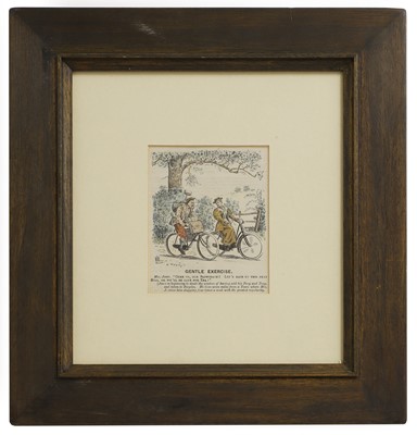 Lot 432 - Four cycling bookplates