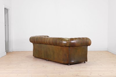 Lot 378 - A Victorian-style chesterfield sofa