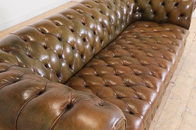 Lot 378 - A Victorian-style chesterfield sofa