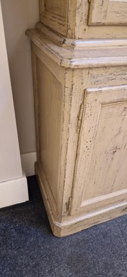 Lot 83 - A painted housekeeper's cupboard