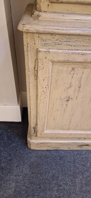 Lot 83 - A painted housekeeper's cupboard