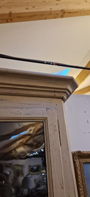 Lot 83 - A painted housekeeper's cupboard