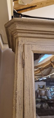 Lot 83 - A painted housekeeper's cupboard