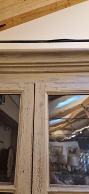 Lot 83 - A painted housekeeper's cupboard