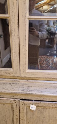 Lot 83 - A painted housekeeper's cupboard