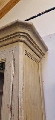 Lot 83 - A painted housekeeper's cupboard