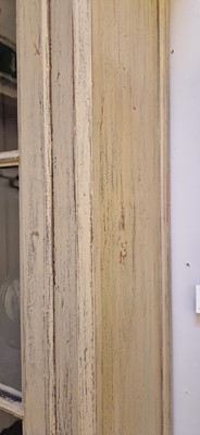 Lot 83 - A painted housekeeper's cupboard