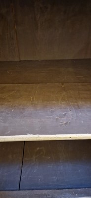 Lot 83 - A painted housekeeper's cupboard