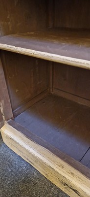Lot 83 - A painted housekeeper's cupboard