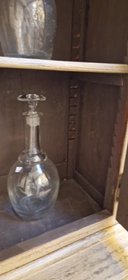 Lot 83 - A painted housekeeper's cupboard