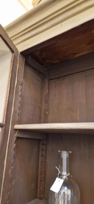 Lot 83 - A painted housekeeper's cupboard