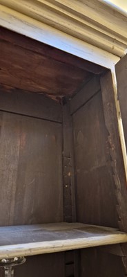 Lot 83 - A painted housekeeper's cupboard