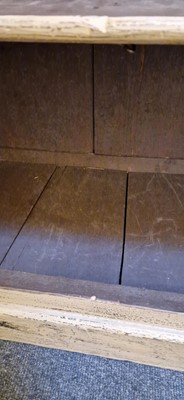 Lot 83 - A painted housekeeper's cupboard