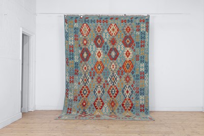 Lot 703 - A flat-weave wool kilim