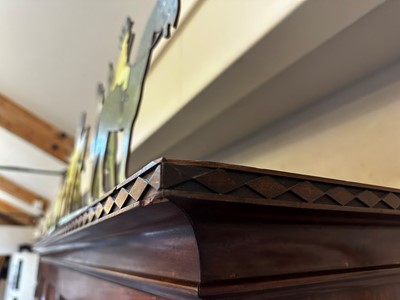 Lot 28 - A mahogany cabinet