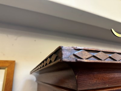 Lot 28 - A mahogany cabinet