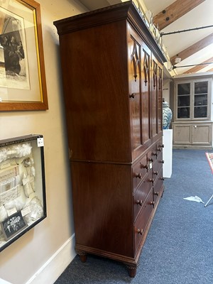 Lot 28 - A mahogany cabinet
